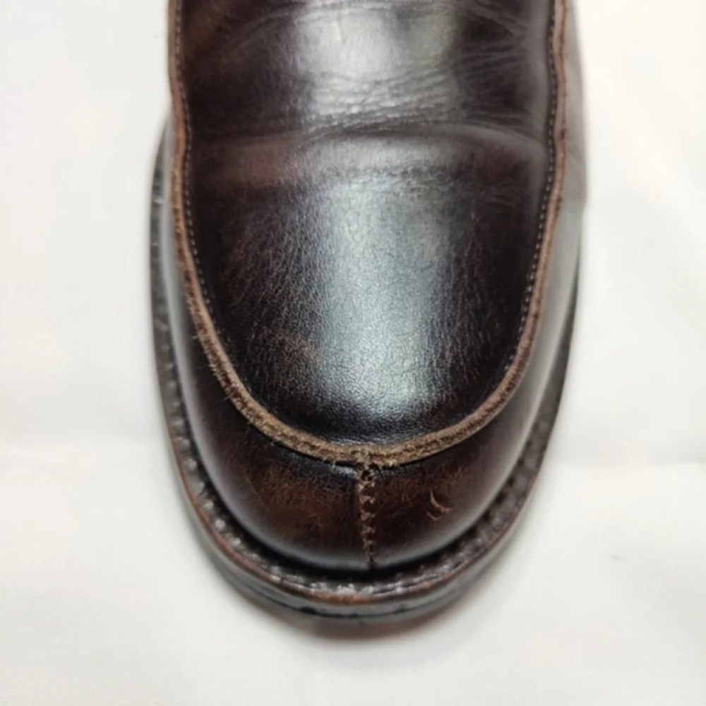 To Boot X Adam Derrick New York Derby Lace Up Brown Leather Mens Shoes Size 10